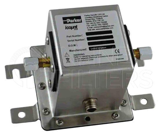 Parker IPDR12115210. Details: Inline Particle Monitor - iCountPD - IPDR12115210.