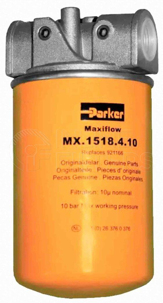 Parker MXA1210CBU4RG121. Small Maxiflow Suction Housing.