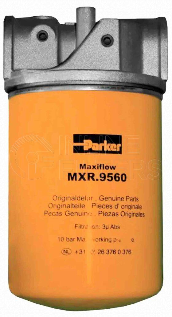 Parker MXA2310CBG2GG201. Low Pressure In-Line Spin-On Filter - Maxiflow Series. Part : MXA2310CBG2GG201.