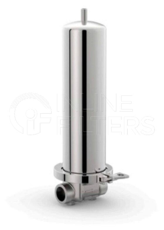 Parker PHW20116028. FILTER-Water(Brand Specific) Product – Brand Specific Parker – Housing Product PHW single pre-filter housing Material: Stainless steel Suitable for: Food & beverage industry Brand Parker Element FPK-M19R20A