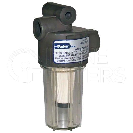 Racor 025-RAC-02. Fuel Prefilters and Strainers - Racor 025 and PS120 Series - 025-RAC-02.