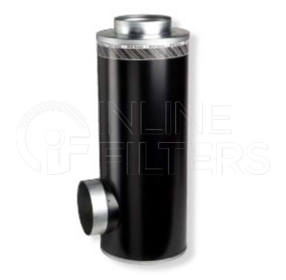Racor 076955000. Air Filter Product – Brand Specific Racor – Eco Product Racor Ecolite disposable intake air filter housing Air Flow 39.1-56.6 M3/Min Air Direction Either direction and port Mounting Any orientation Mounting Clamps FRC-071921003 two required