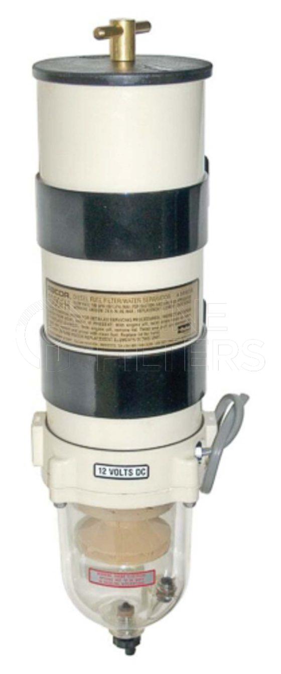 Racor 1000FH2. Fuel Filter Water Separator - Racor Turbine Series - 1000FH2.