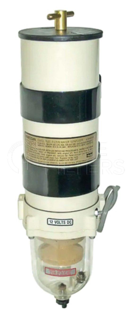 Racor 1000FH30. Fuel Filter Water Separator - Racor Turbine Series - 1000FH30.