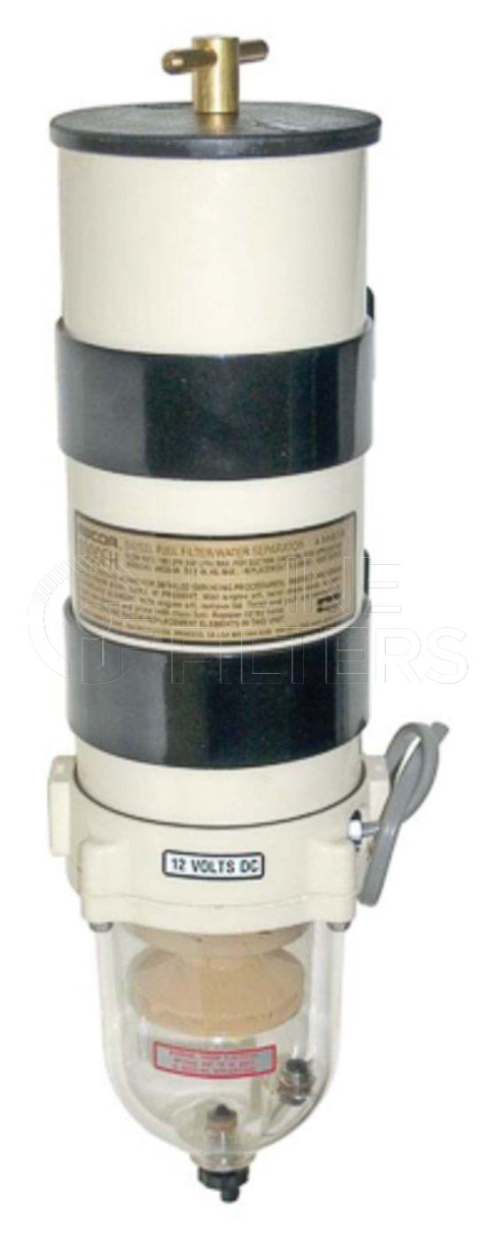 Racor 1000FH3122. Fuel Filter Water Separator - Racor Turbine Series - 1000FH3122.