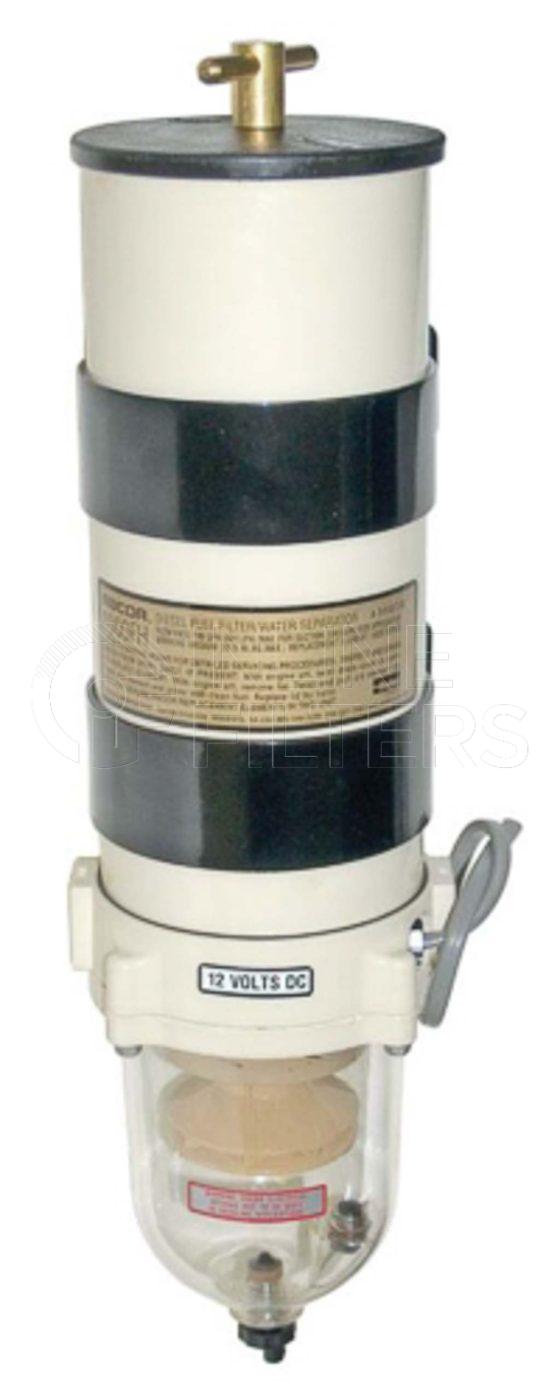 Racor 1000FH3242. Fuel Filter Water Separator - Racor Turbine Series - 1000FH3242.