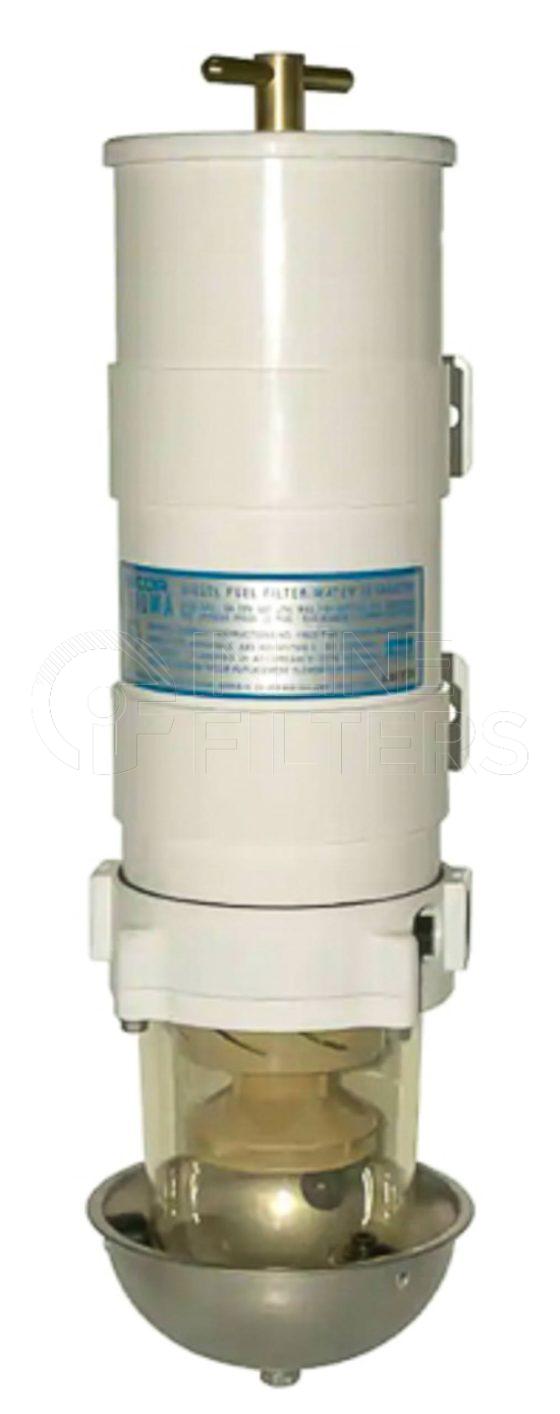 Racor 1000MA10. Fuel Filter Product – Brand Specific Racor – Turbine Housing Marine Fuel Filter Water Separator – Racor Turbine Series – 1000MA10 Marine 1000 Turbine Series with Clear Plastic Bowl and Steel Shield, 7/8-14 UNF-2B Female ports, 98%@10 Micron media Bowl Material Clear Engineering Plastic Bowl with Stainless Steel Shield Port Size 7/8-14 UNF-2B Female Micron […]