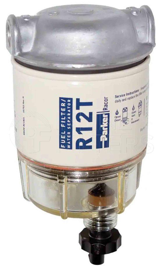 Racor 140R. Fuel Filter Water Separator - Racor Spin-on Series - 140R.