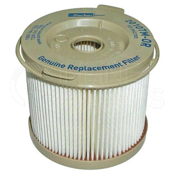 Racor 2010TM-OR. Replacement Cartridge Filter Element for Turbine Series Filters - Racor - 2010TM-OR.