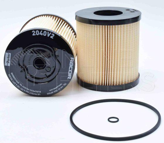 Racor 2040V2. Replacement Cartridge Filter Element for Turbine Series Filters - Racor. Part : 2040V2.