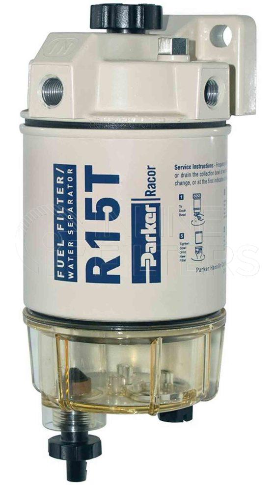 Racor 215R10MTC. Fuel Filter Water Separator - Racor Spin-on Series - 215R10MTC.