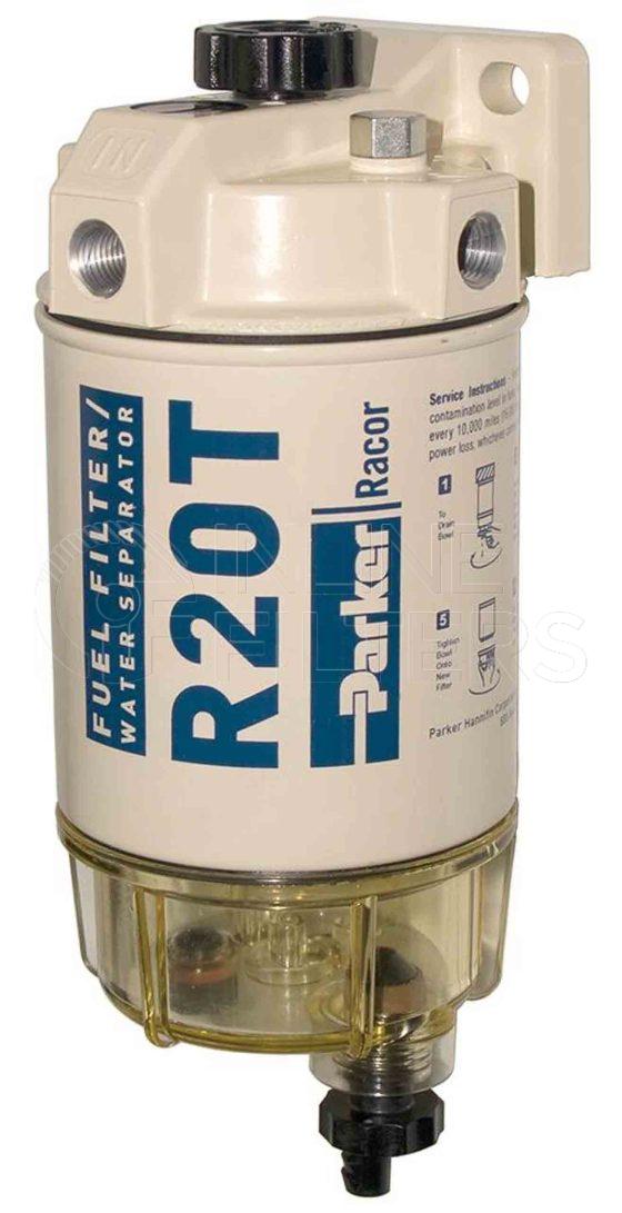 Racor 230R10MTC. Fuel Filter Water Separator - Racor Spin-on Series - 230R10MTC.