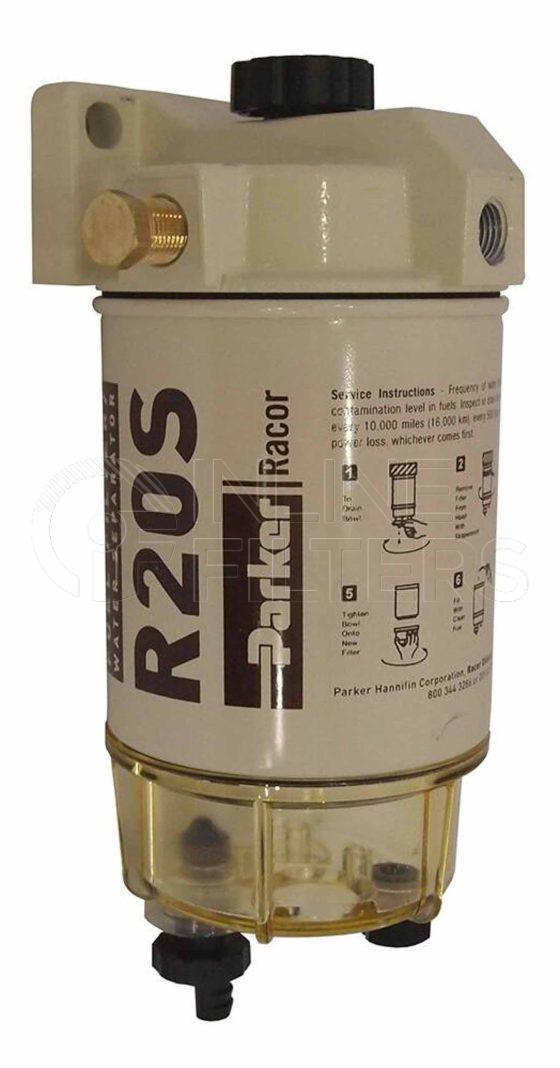 Racor 230R2. Fuel Filter Water Separator - Racor Spin-on Series - 230R2.
