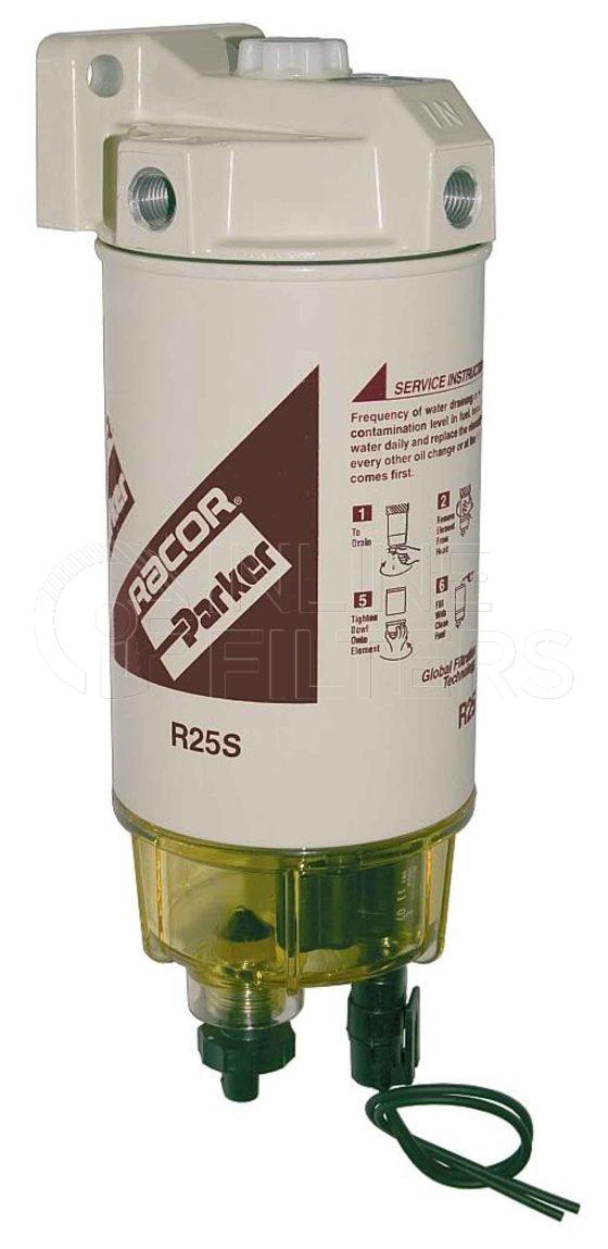 Racor 245R122. Fuel Filter Water Separator - Racor Spin-on Series - 245R122.