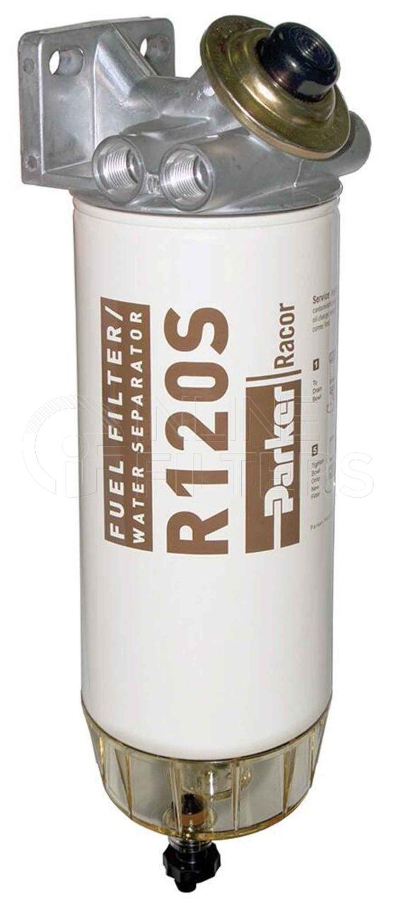 Racor 4120R2. Fuel Filter Water Separator - Racor Spin-on Series - 4120R2.