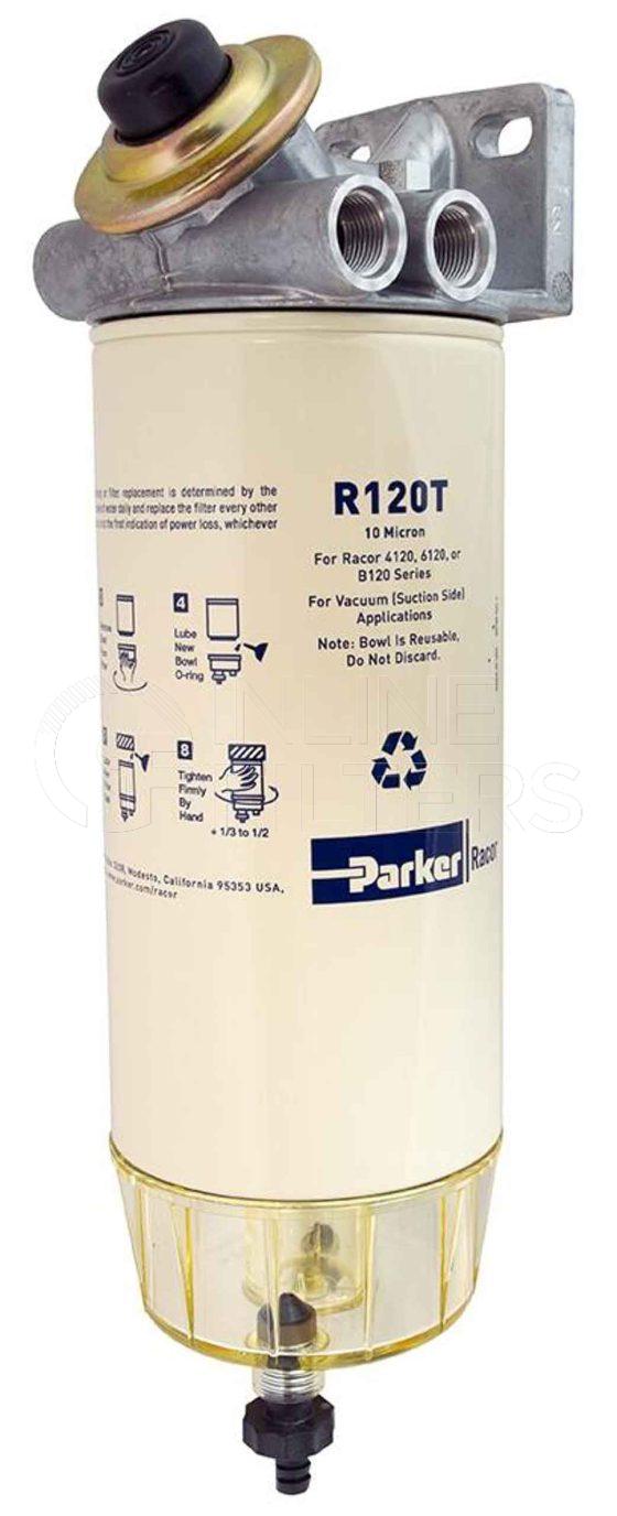 Racor 4160R10MTC. Fuel Filter Water Separator - Racor Spin-on Series - 4160R10MTC.
