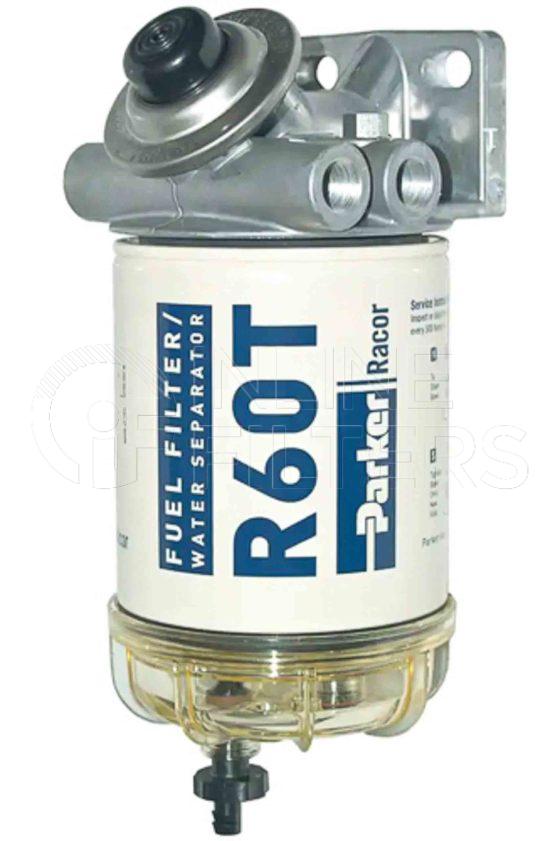 Racor 460R10. Fuel Filter Water Separator - Racor Spin-on Series - 460R10.