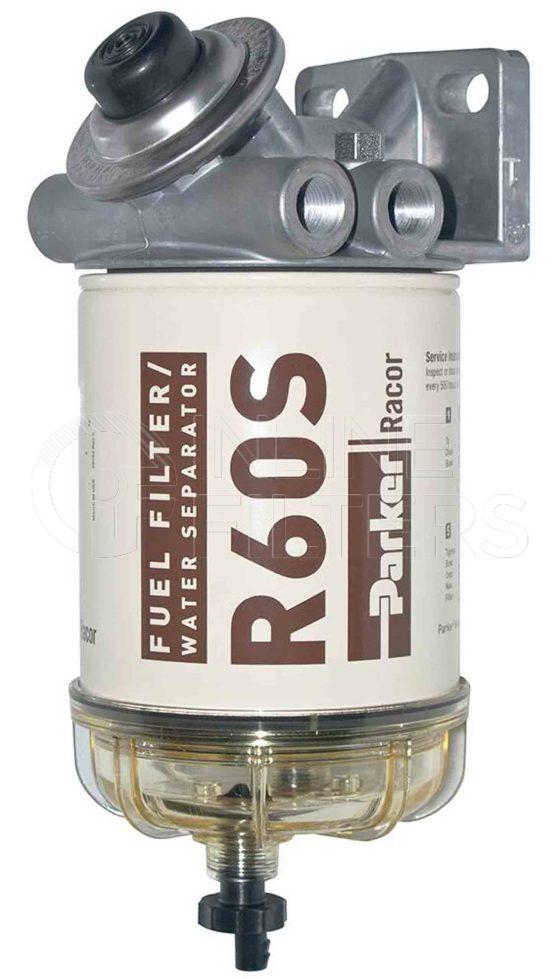 Racor 460R2. Fuel Filter Water Separator - Racor Spin-on Series - 460R2.