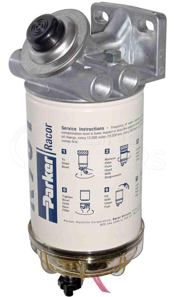 Racor 490R1210. Fuel Filter Water Separator - Racor Spin-on Series - 490R1210.