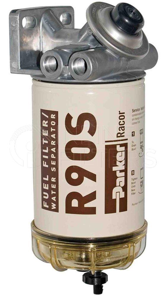 Racor 490R2. Fuel Filter Water Separator - Racor Spin-on Series - 490R2.