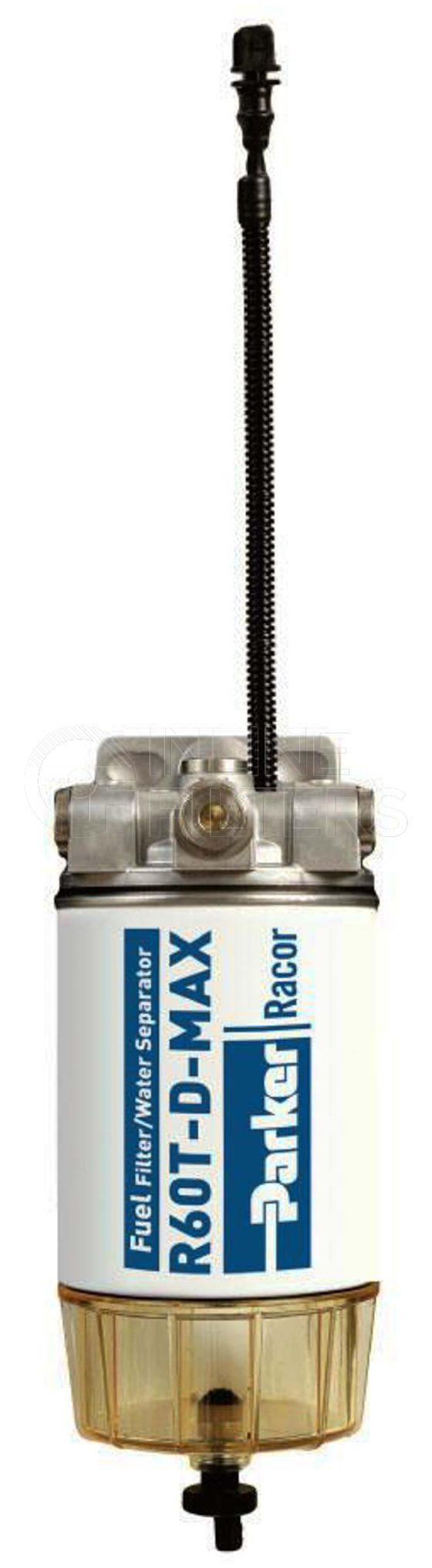 Racor 490RHH10MTC. Fuel Filter Water Separator - Racor Spin-on Series - 490RHH10MTC.