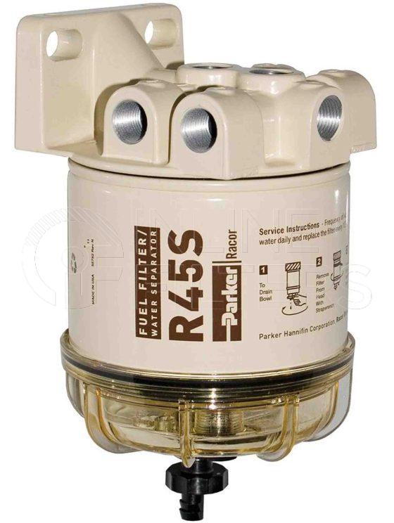 Racor 645R2MTC. Fuel Filter Water Separator - Racor Spin-on Series - 645R2MTC.