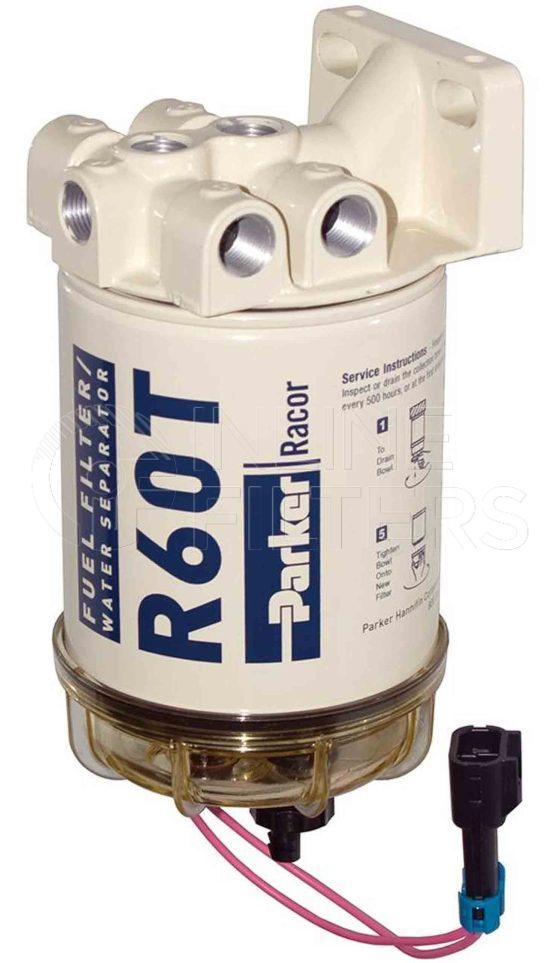 Racor 660R1210. Fuel Filter Water Separator - Racor Spin-on Series - 660R1210.
