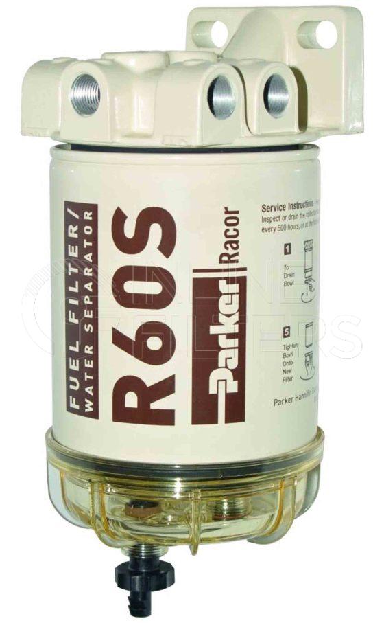 Racor 660R2. Fuel Filter Water Separator - Racor Spin-on Series - 660R2.