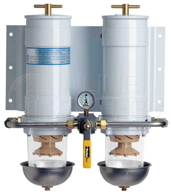 Racor 751000MAX10. Marine Fuel Filter Water Separator - Racor Turbine Series - 751000MAX10.