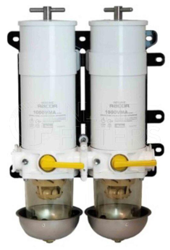 Racor 751000VMA10. Marine Fuel Filter Water Separator - Racor Turbine Series. Part : 1000VMAM10.
