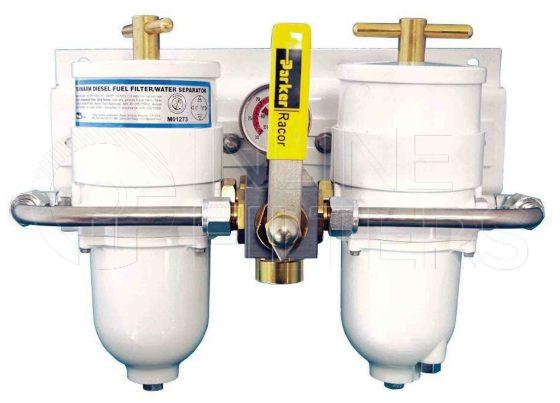 Racor 75500MAXM10. Marine Fuel Filter Water Separator - Racor Turbine Series - 75500MAXM10.