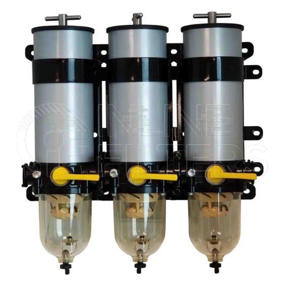 Racor 791000FV10. Fuel Filter Water Separator - Racor Turbine Series. Part: 771000FH10.