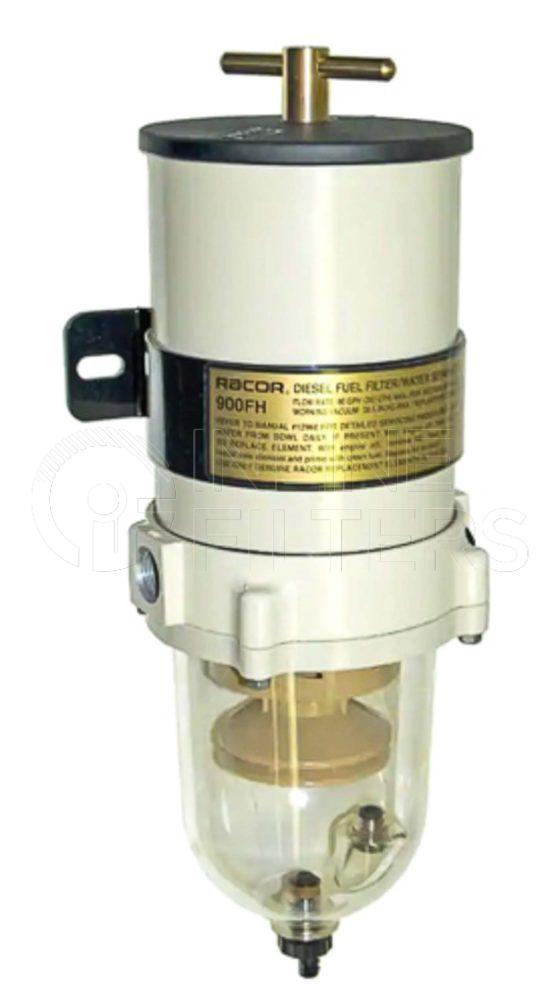 Racor 900FH30. Fuel Filter Water Separator - Racor Turbine Series - 900FH30.