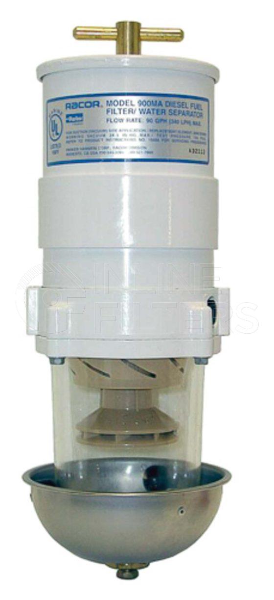 Racor 900MA10. Marine Fuel Filter Water Separator - Racor Turbine Series - 900MA10.