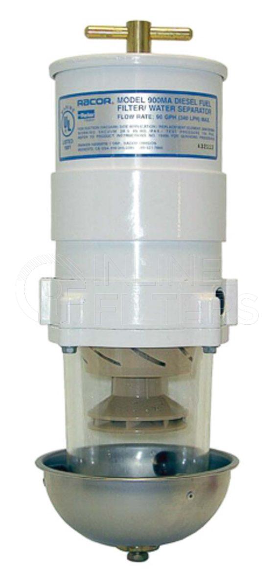 Racor 900MA30. Fuel Filter Product – Brand Specific Racor – Turbine Housing Product Racor filter product Marine Fuel Filter Water Separator – Racor Turbine Series – 900MA30 Marine 900 Turbine Series with Clear Plastic Bowl and Steel Shield, 7/8-14 UNF-2B Female ports, 98%@30 Micron media Port Size 7/8-14 UNF-2B Female Valve Type No Valve Bowl Material Clear […]