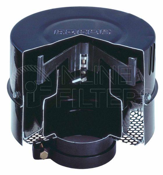 Racor AFHP41. Dynamic Engine Air Precleaners - Racor AFAP, AFHP, AFUP, EACP, Spinaire Series - AFHP41.
