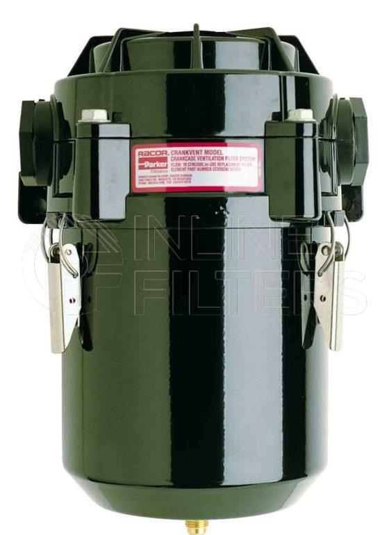 Racor CV6001-08L. Crankcase Ventilation Systems (Open or Closed) - Racor CCV and CV Series - CV6001-08L.