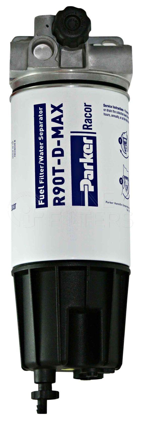 Racor MD5790PRV10RCR02. Fuel Filter Water Separator - Racor Spin-on Series - MD5790PRV10RCR02.