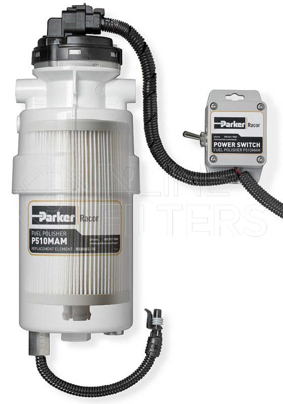 Racor P510MAM. Pump and Filter Fuel Polishing System - Racor P510MAM Series - P510MAM.
