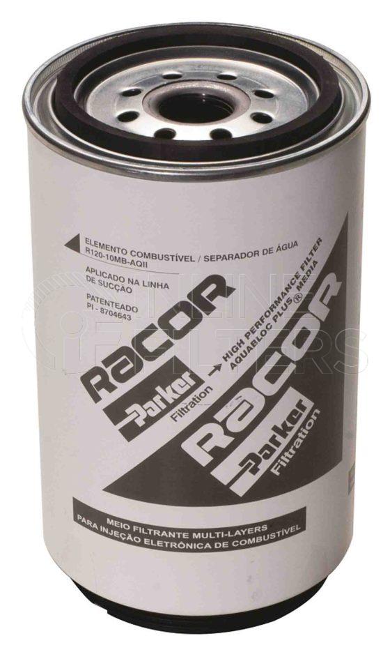 Racor R120-10MB-AQII. Replacement Filter Elements - Racor Spin-on Series - R120-10MB-AQII.