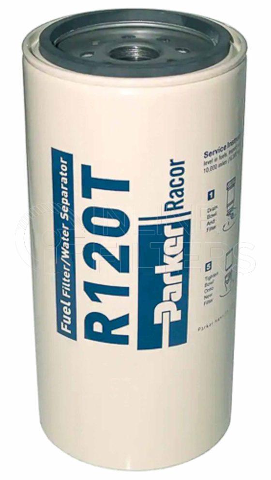 Racor R120T. Replacement Cartridge Filter Elements - Racor Spin-on Series - R120T.