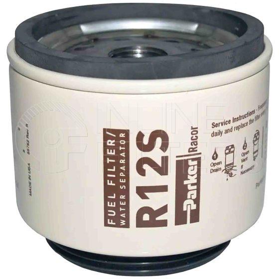 Racor R12S. Replacement Cartridge Filter Elements - Racor Spin-on Series - R12S.