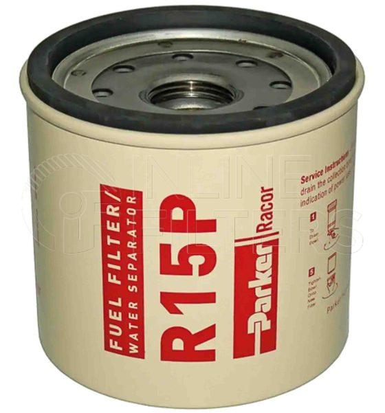 Racor R15P. Replacement Cartridge Filter Elements - Racor Spin-on Series - R15P.