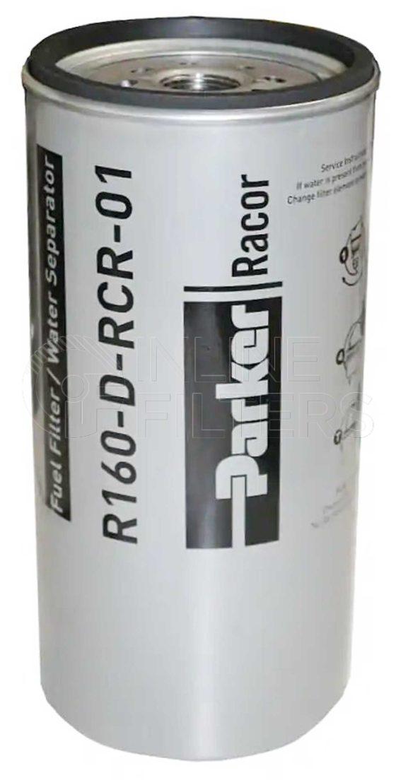 Racor R160-3D-RCR-01. Replacement Cartridge Filter Elements - Racor Spin-on Series - R160-D-RCR-01.