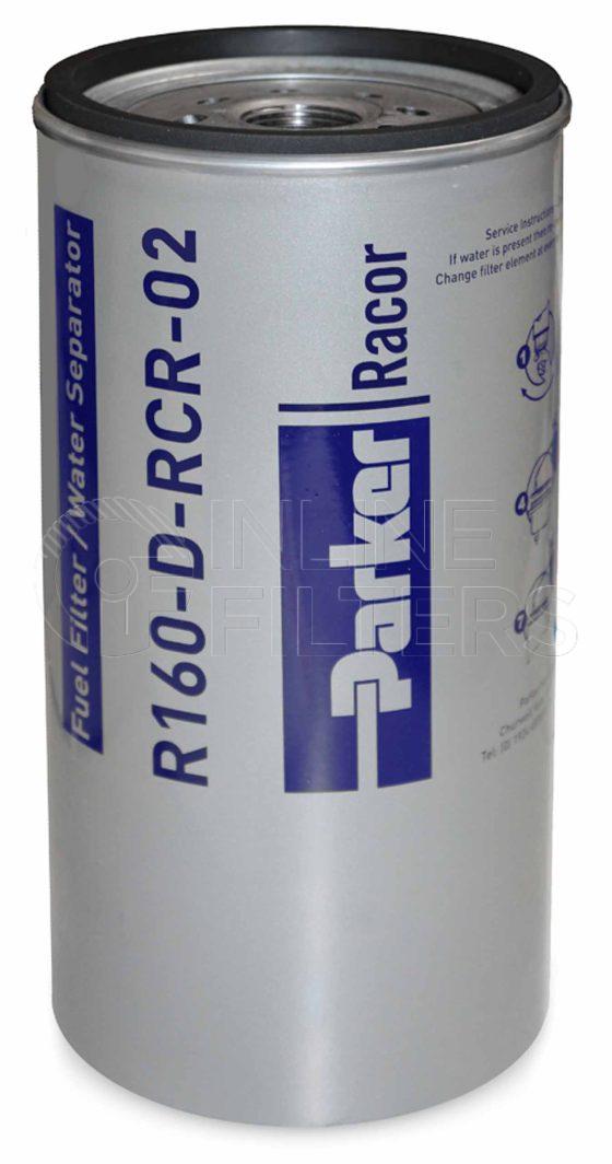 Racor R160-D-RCR-02. Replacement Cartridge Filter Elements - Racor Spin-on Series - R160-D-RCR-02.