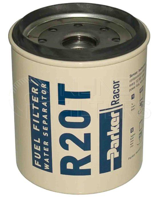 Racor R20T. Replacement Cartridge Filter Elements - Racor Spin-on Series - R20T.
