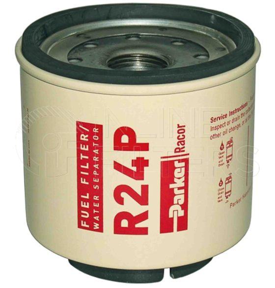 Racor R24P. Replacement Cartridge Filter Elements - Racor Spin-on Series - R24P.