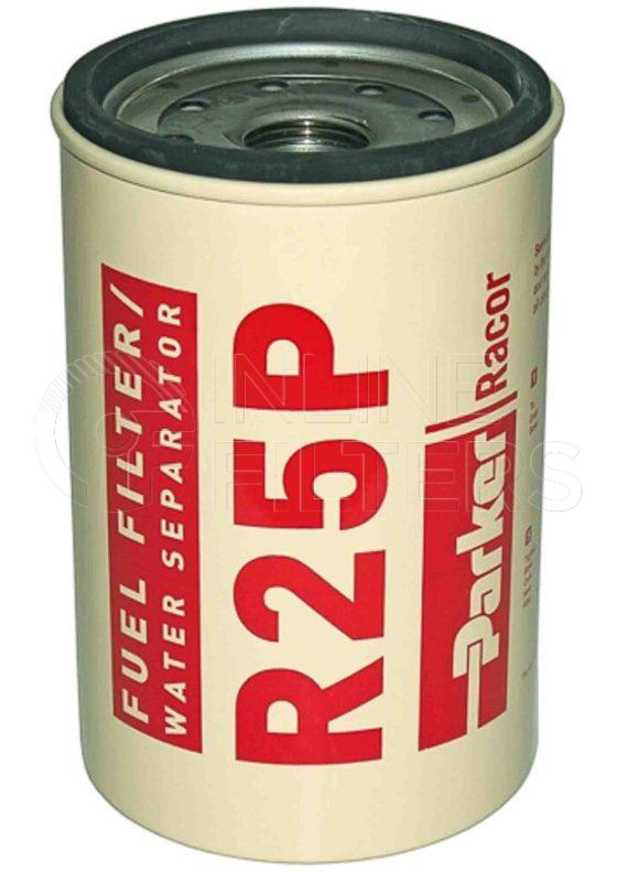 Racor R25P. Replacement Cartridge Filter Elements - Racor Spin-on Series - R25P.