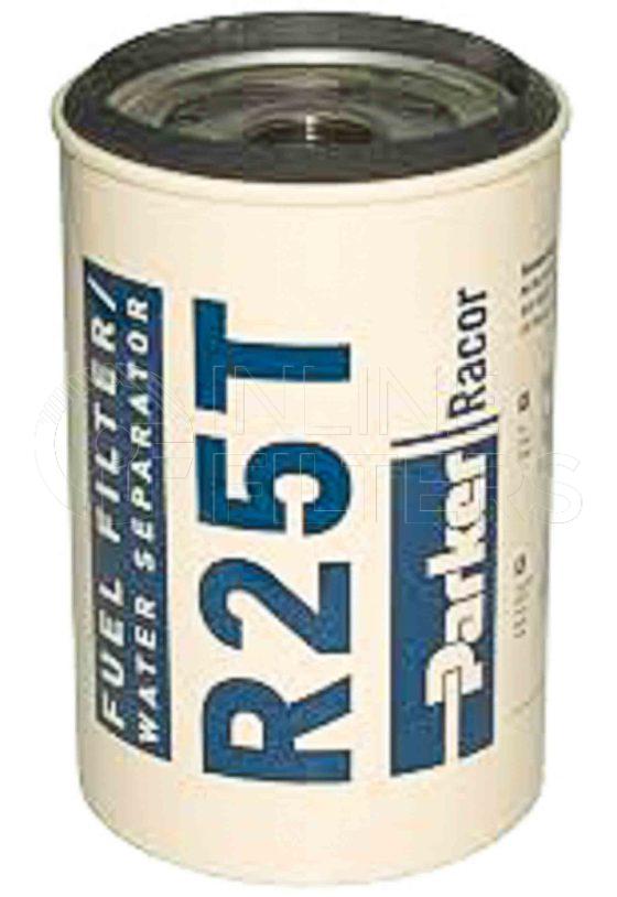 Racor R25T. Replacement Cartridge Filter Elements - Racor Spin-on Series - R25T.