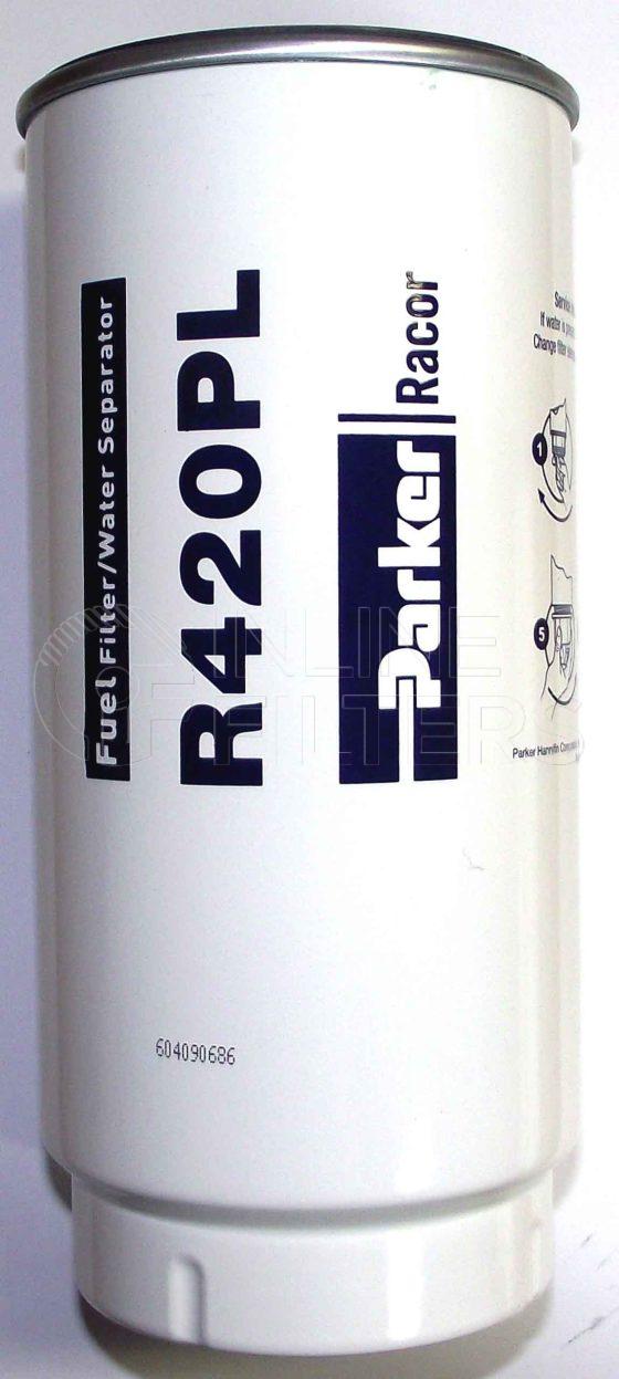 Racor R420PL. Replacement Filter Elements - Racor Spin-on Series - R420PL.